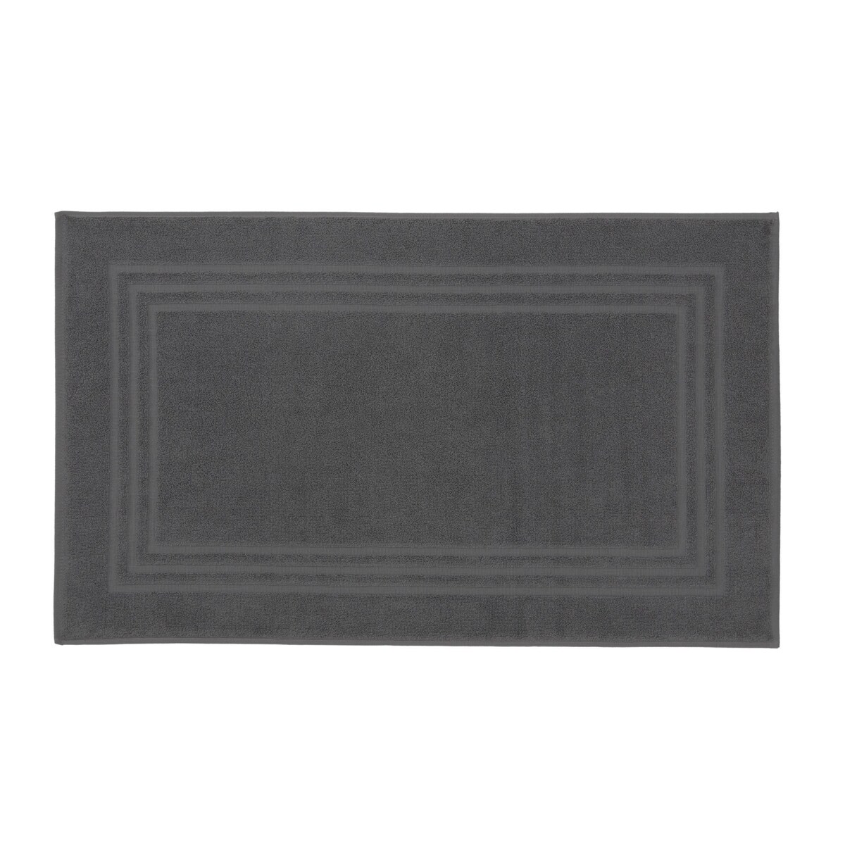 Kleine Wolke Lodge Wegański Dywanik Frotte ciemny szary 50x 80 cm ECO LIVING