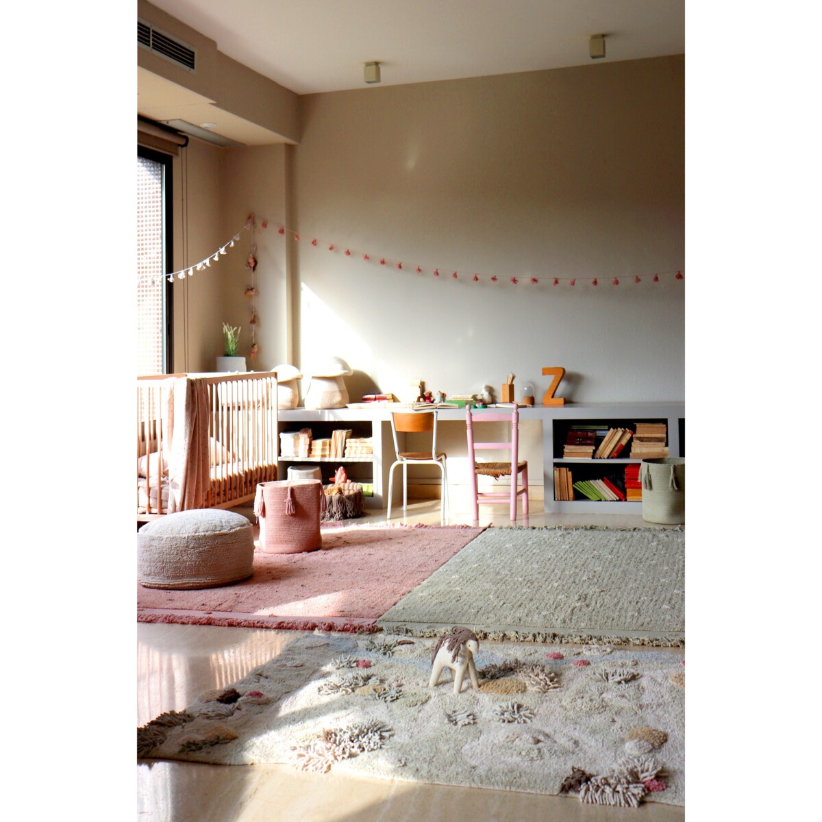 Dywan Bawełniany Woods Symphony Vintage Nude 140x200 cm Lorena Canals