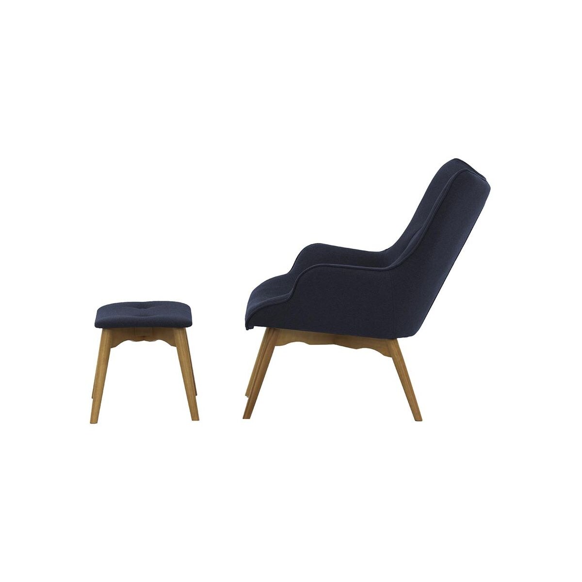 Fotel uszak z podnóżkiem Ducon-Ontario 81