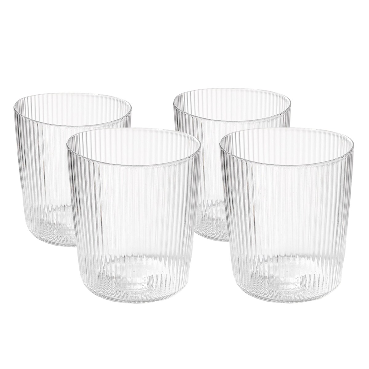 Habitat Tosca średnie szklanki ryflowane 6 szt