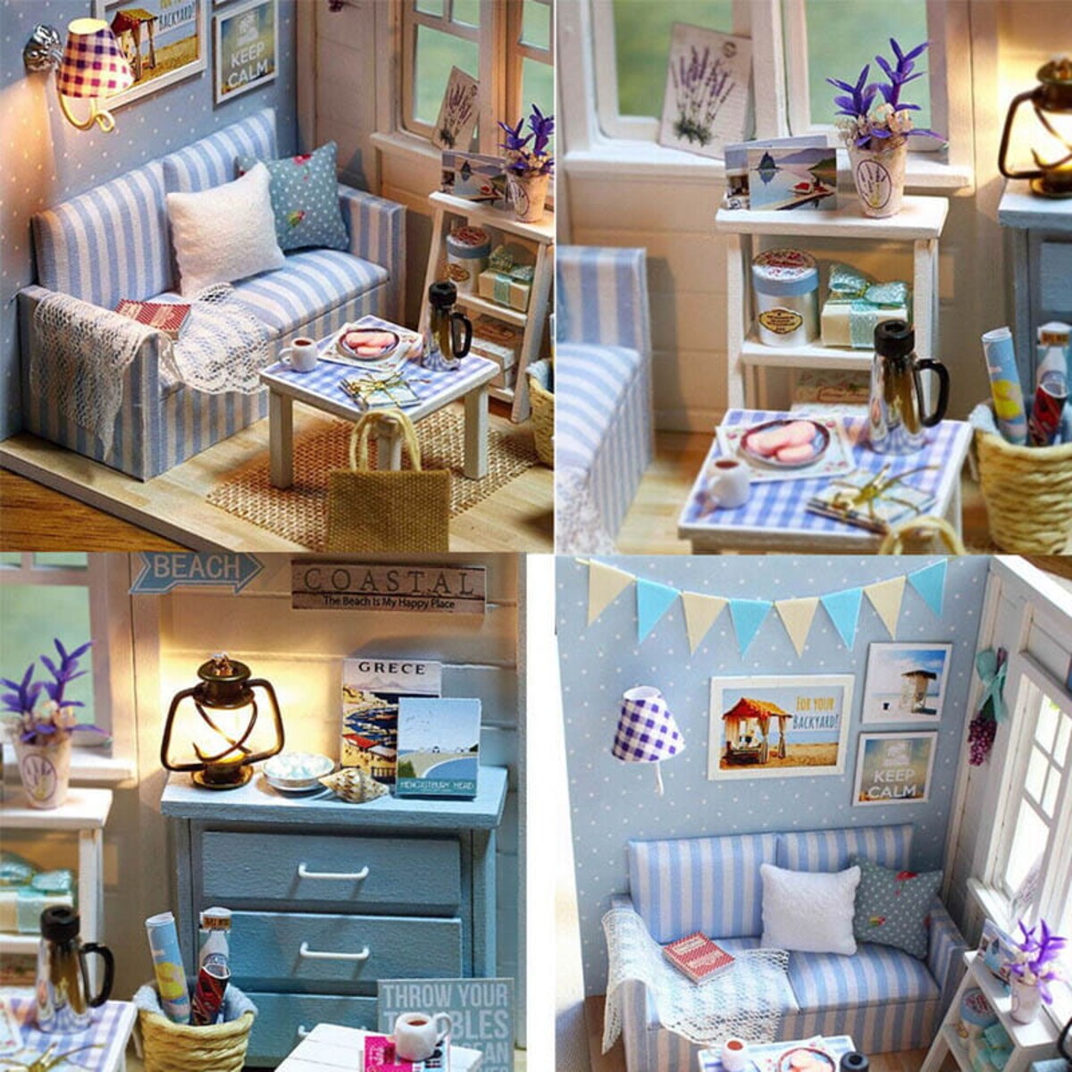 Miniaturowy domek - Pokój Jasia