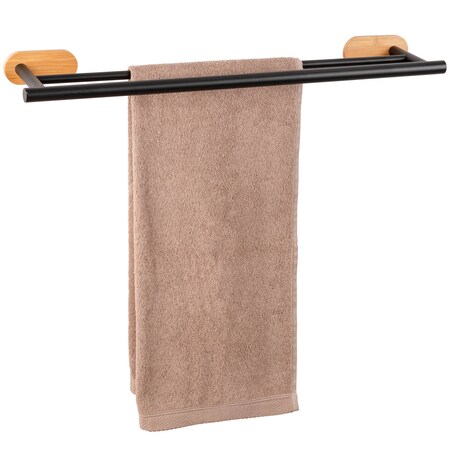 Wieszak łazienkowy na ręczniki DUO OREA, Turbo-Loc, 60 cm, WENKO