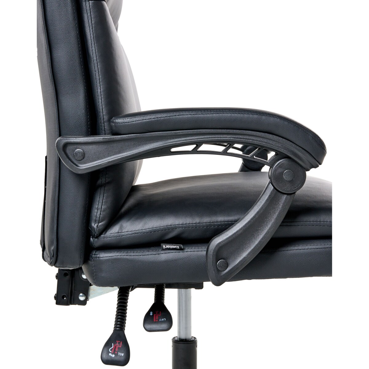 Fotel biurowy SERENE Ekoskóra Czarny