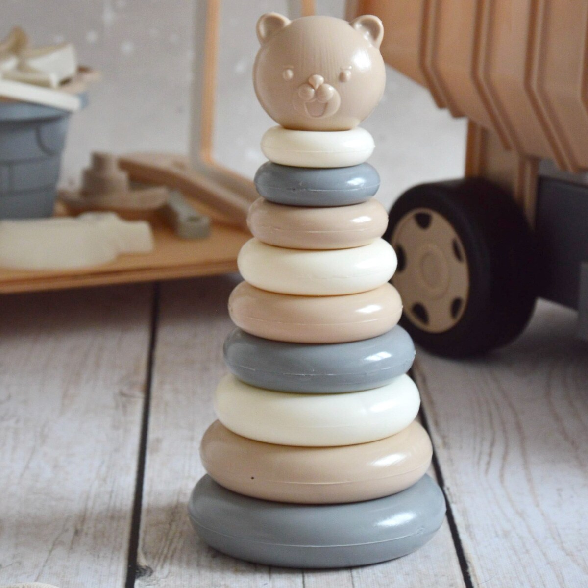 Biszkoptowa Chmurka Misiowa piramidka 11 el.