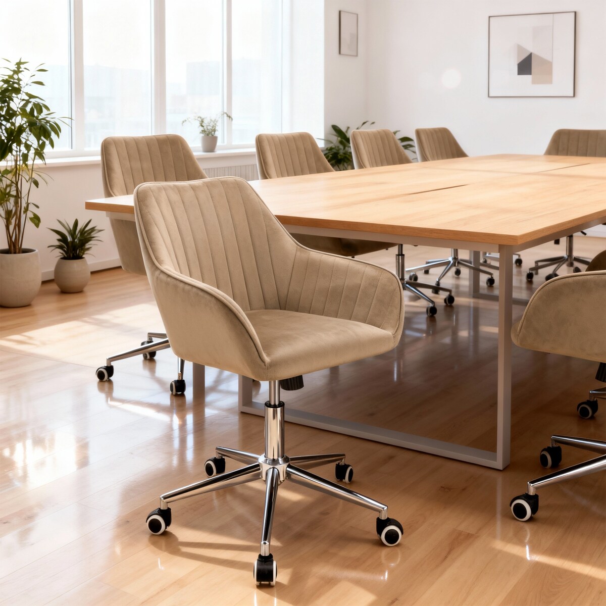 Eleganckie krzesło CORUM obrotowe biurowe do biura