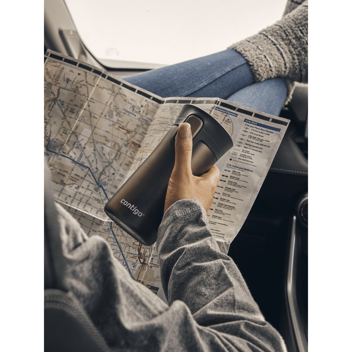 Kubek termiczny Contigo Pinnacle 300ml Latte