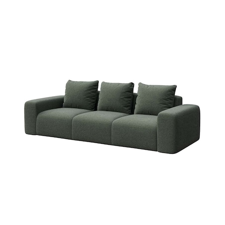 Monce Sofa 3 osobowa ciemnozielona