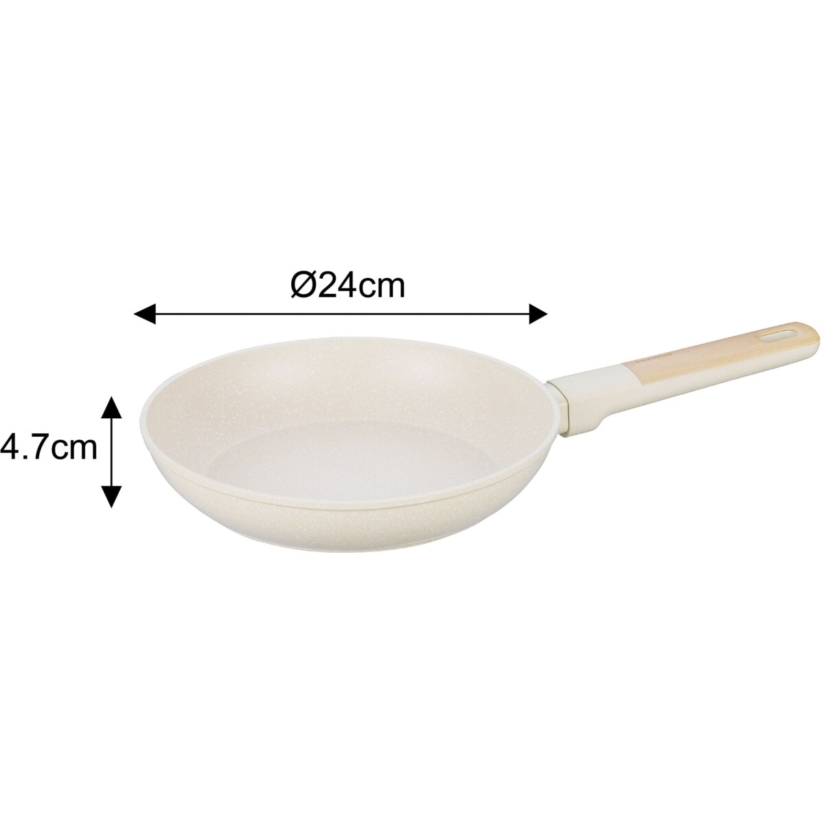 Komplet garnków z marmurkową powłoką nieprzywierającą 12-ele KLAUSBERG