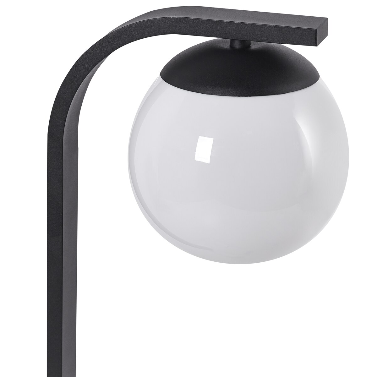 Lampa ogrodowa słupek KULSI Czarny