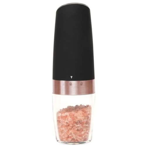 Młynek elektryczny grawitacyjny do soli i pieprzu KINGHOFF