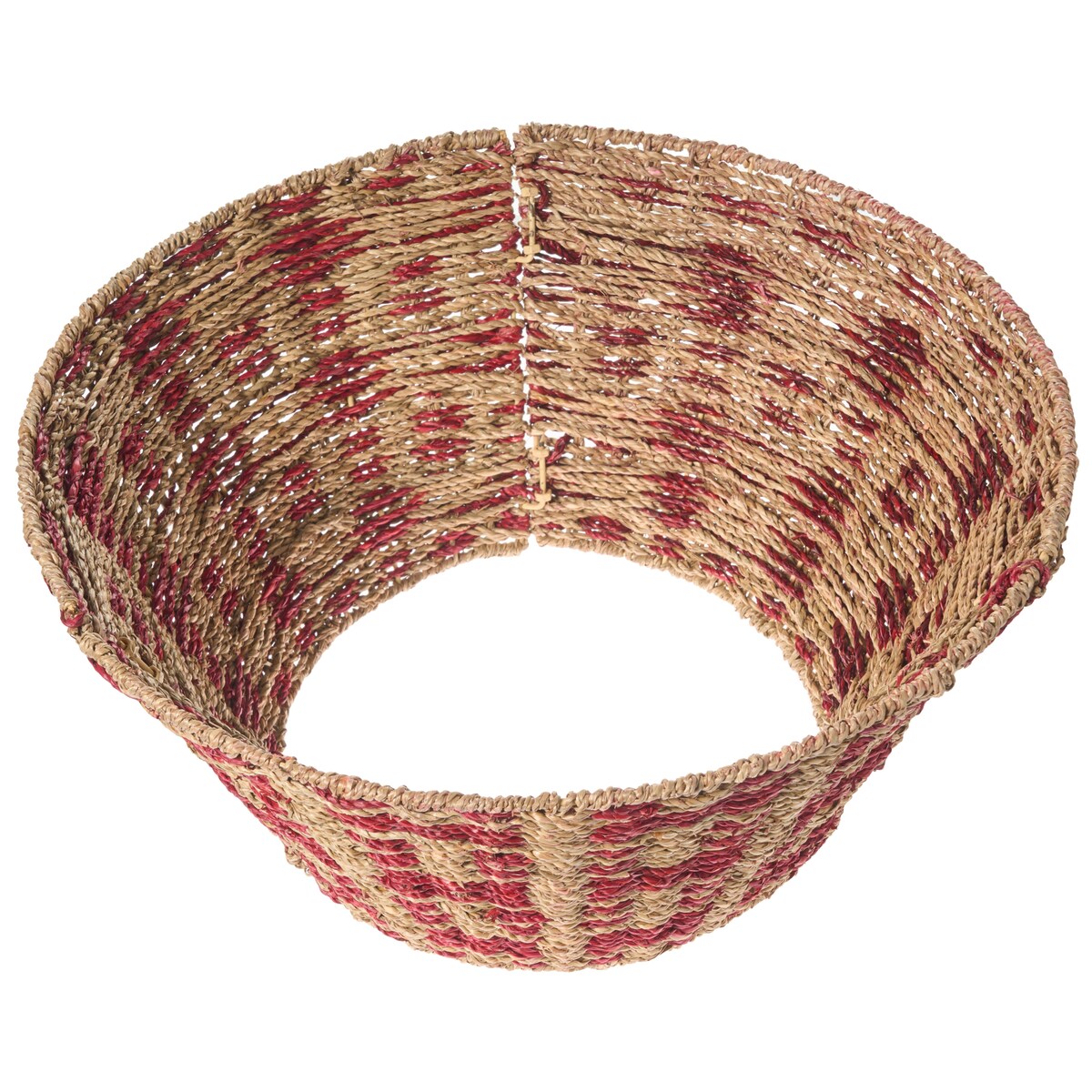 Osłonka pod choinkę NEIGE Trawa morska Naturalny 42 cm