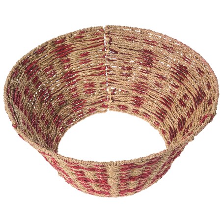 Osłonka pod choinkę NEIGE Trawa morska Naturalny 42 cm