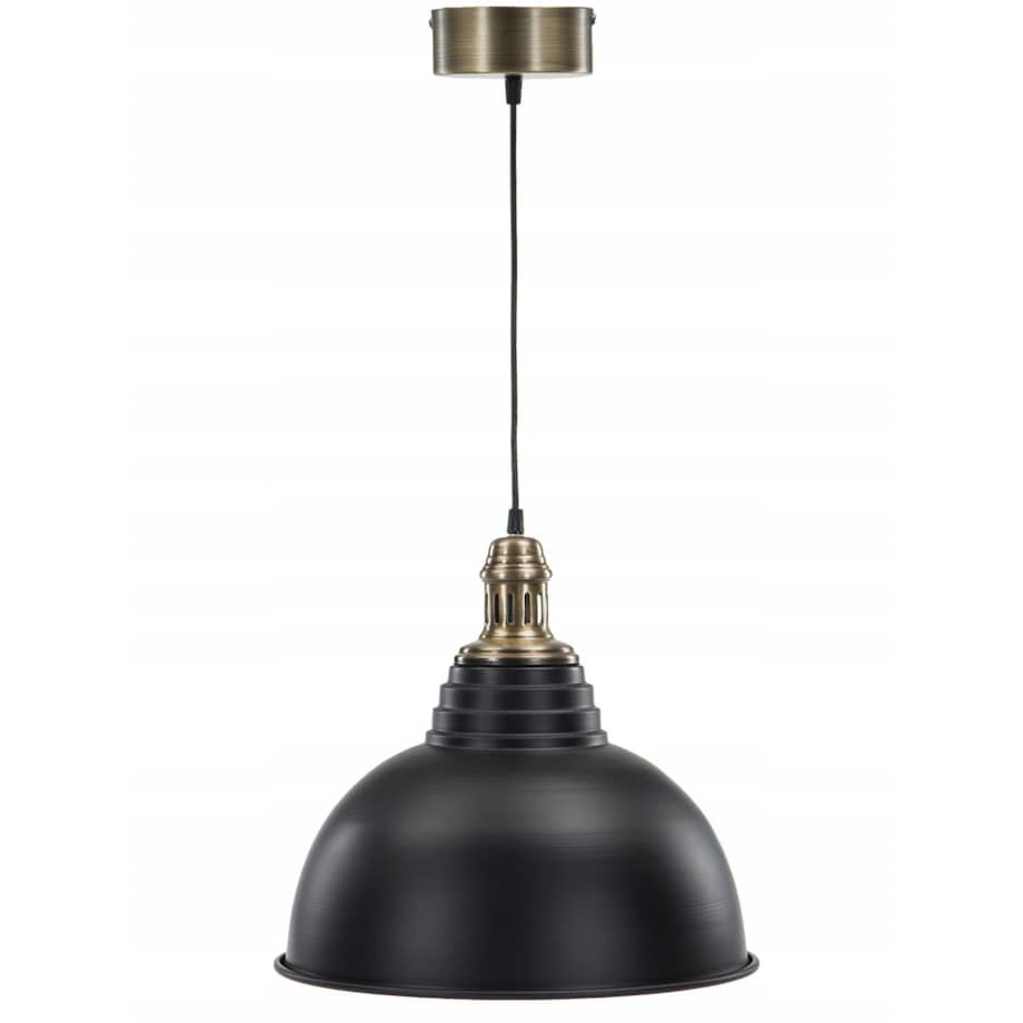 LAMPA wisząca SIENNA XL czarny mat śr. 38cm