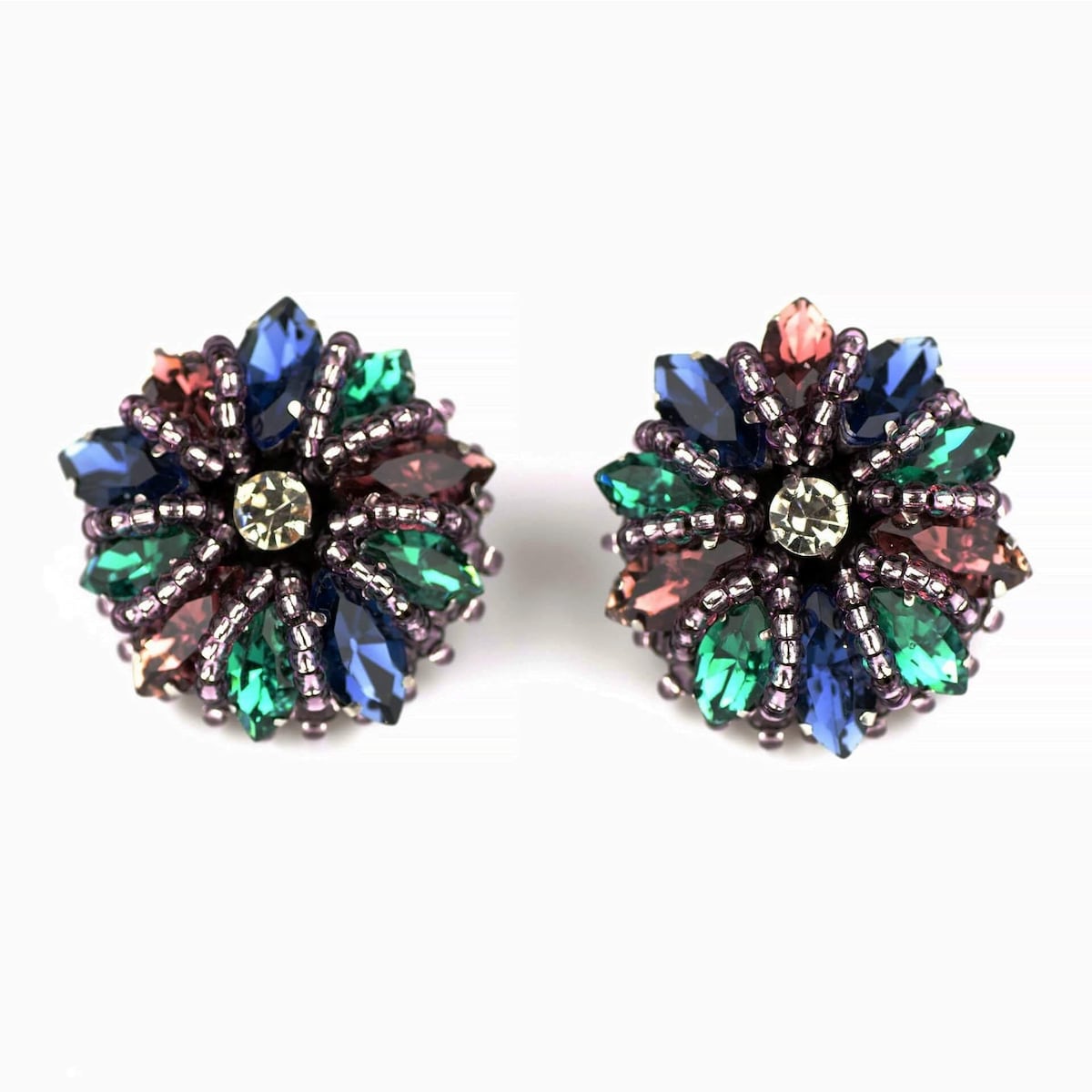 Calipso Emerald mix - kolczyki