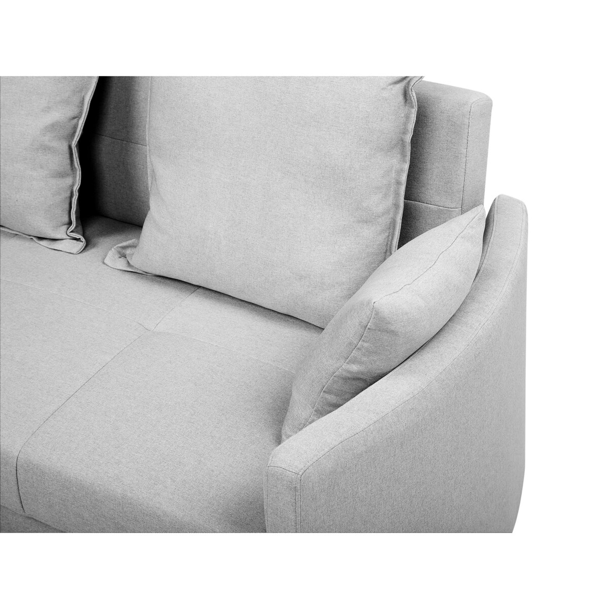 Sofa rozkładana jasnoszara HOVIN