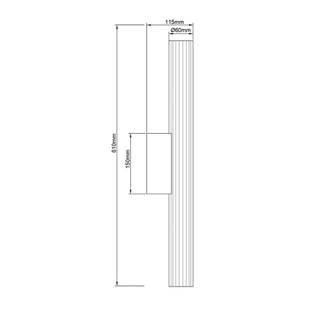 Kinkiet Light Prestige Linea transparentny LED CCT 3000K/4000K/6000K (regulowana) 1 szt.