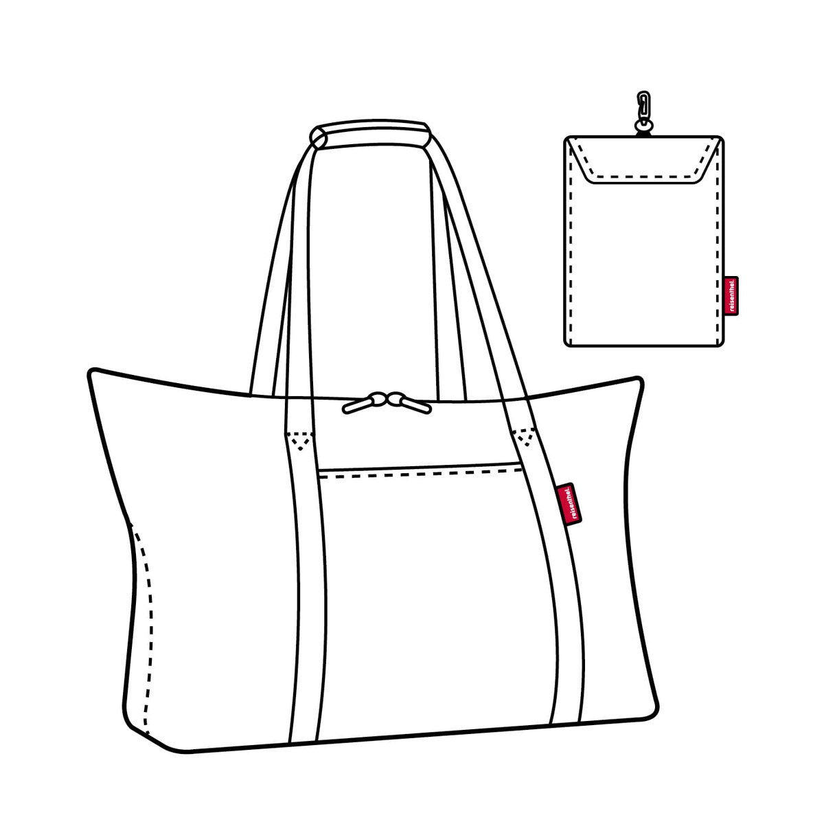 Torba MINI MAXI TRAVELBAG, dots