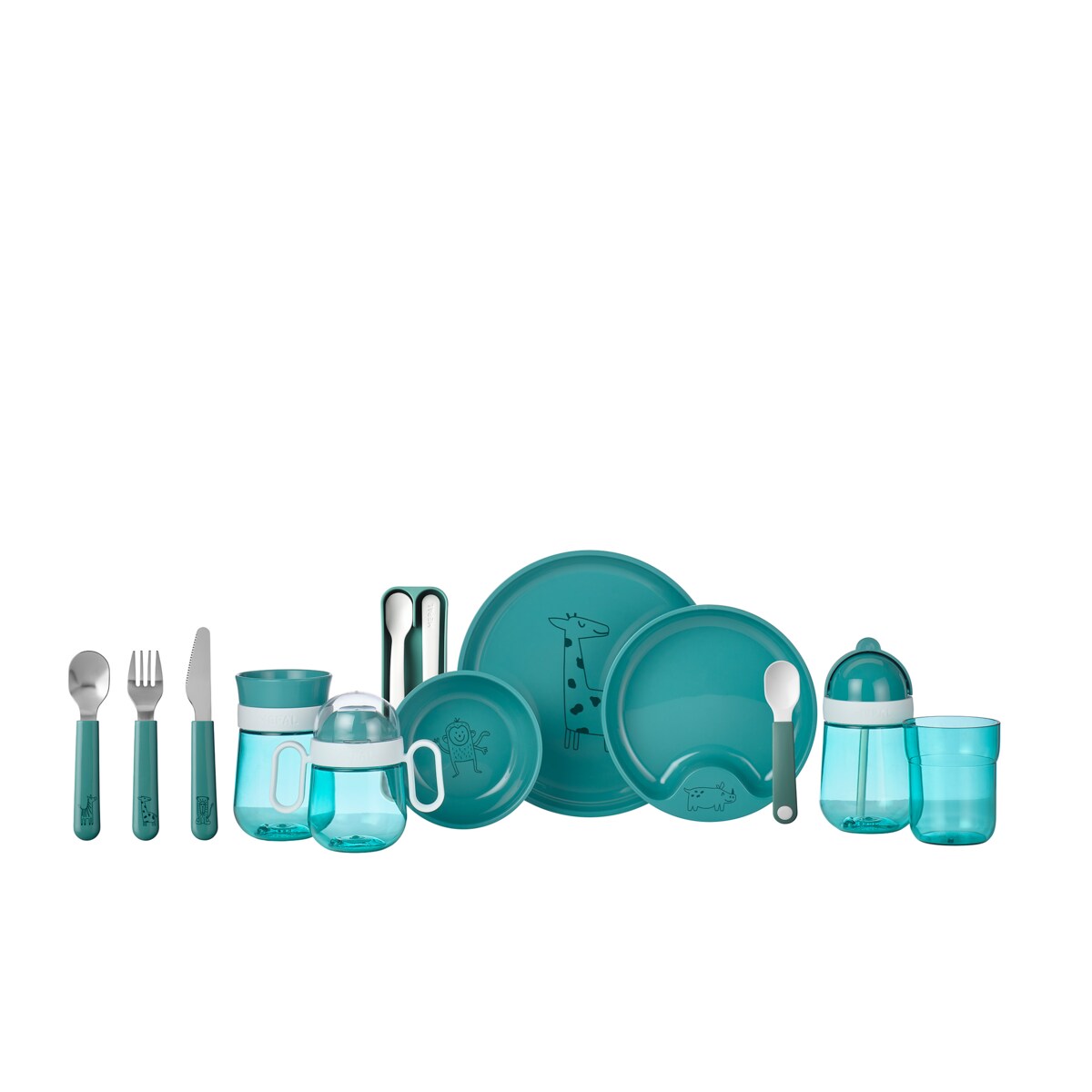 Kubek dziecięcy niekapek 200ml Mio Deep Turquoise 108011012400