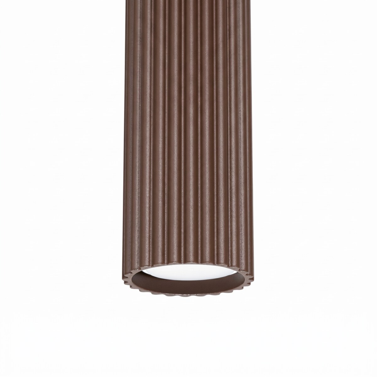 Lampa wisząca KARBON 1 brązowa