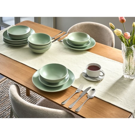 Zastawa stołowa 18-częściowa VIVANI Kamionka Zielony