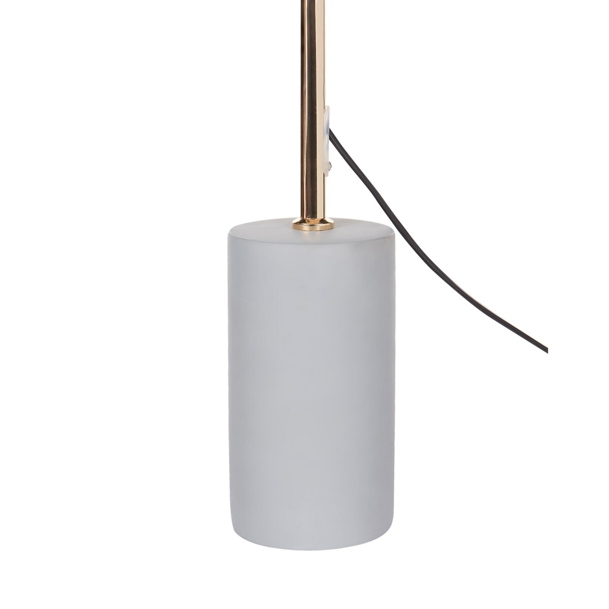 Lampa stołowa lniana beżowa BALUARTE