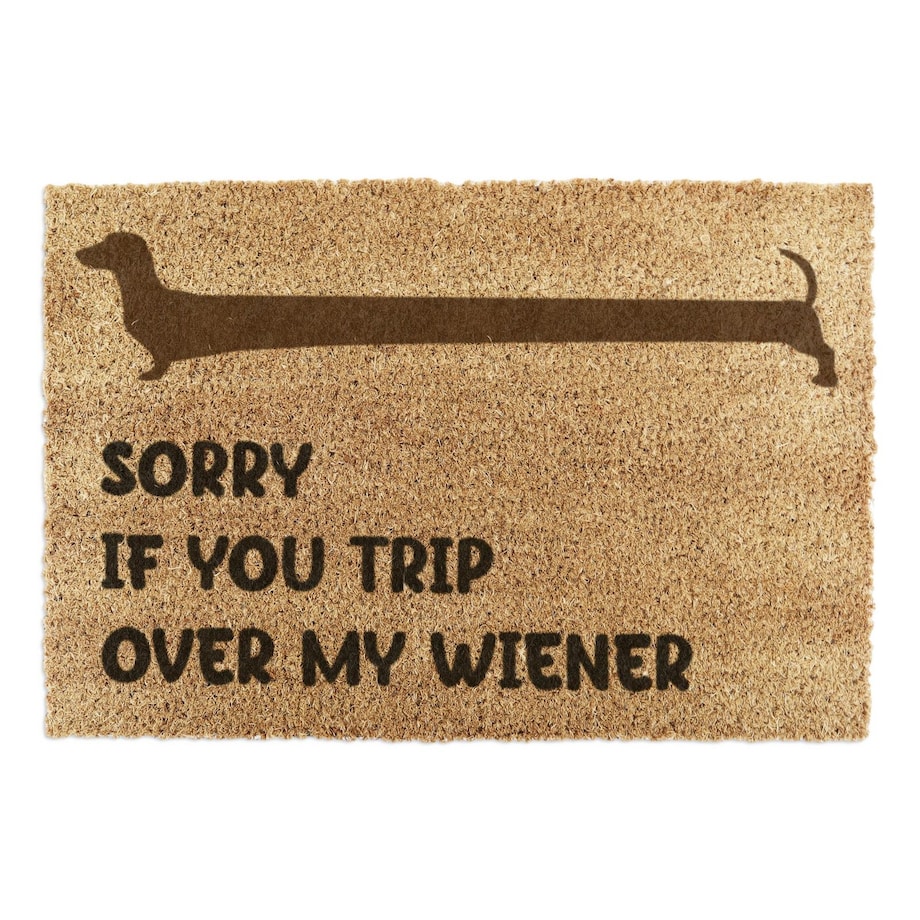 Wycieraczka Sorry If You Trip Over My Wiener (90 x 60 cm)