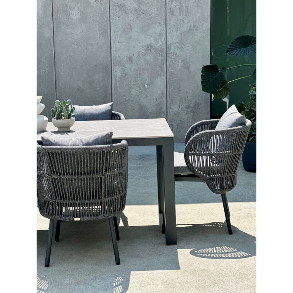 ZESTAW ALUMINIOWY AZZURE SZARY 6