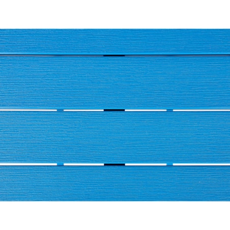 Stolik ogrodowy barowy ADIRONDACK 60 cm 59 cm Materiał syntetyczny Niebieski