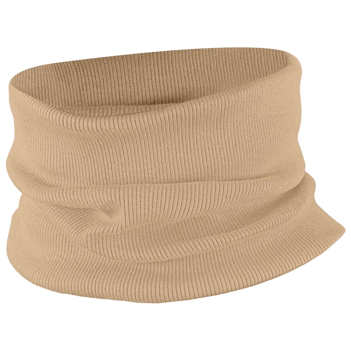 Czapeczka Jesienna Wiosenna Czapka + Komin Komplet Dla Dzieci 42-44 Beżowa