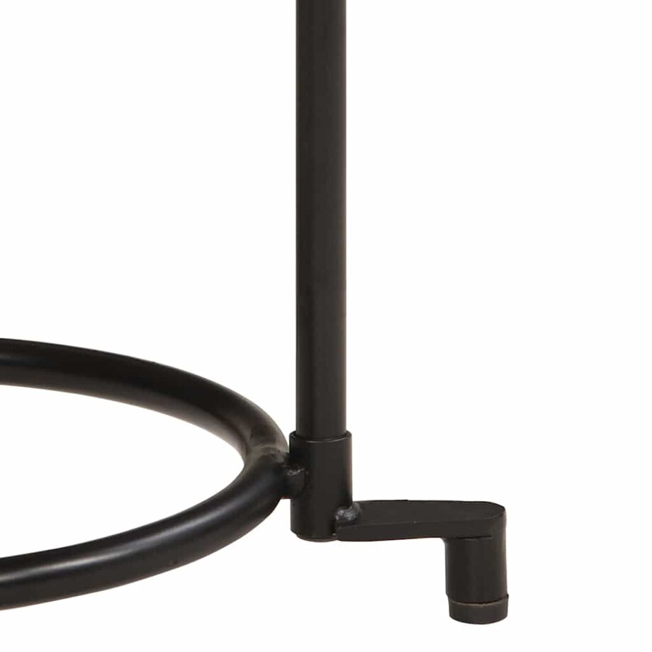 vidaXL 2-częściowy zestaw stolików bocznych z litego drewna akacjowego