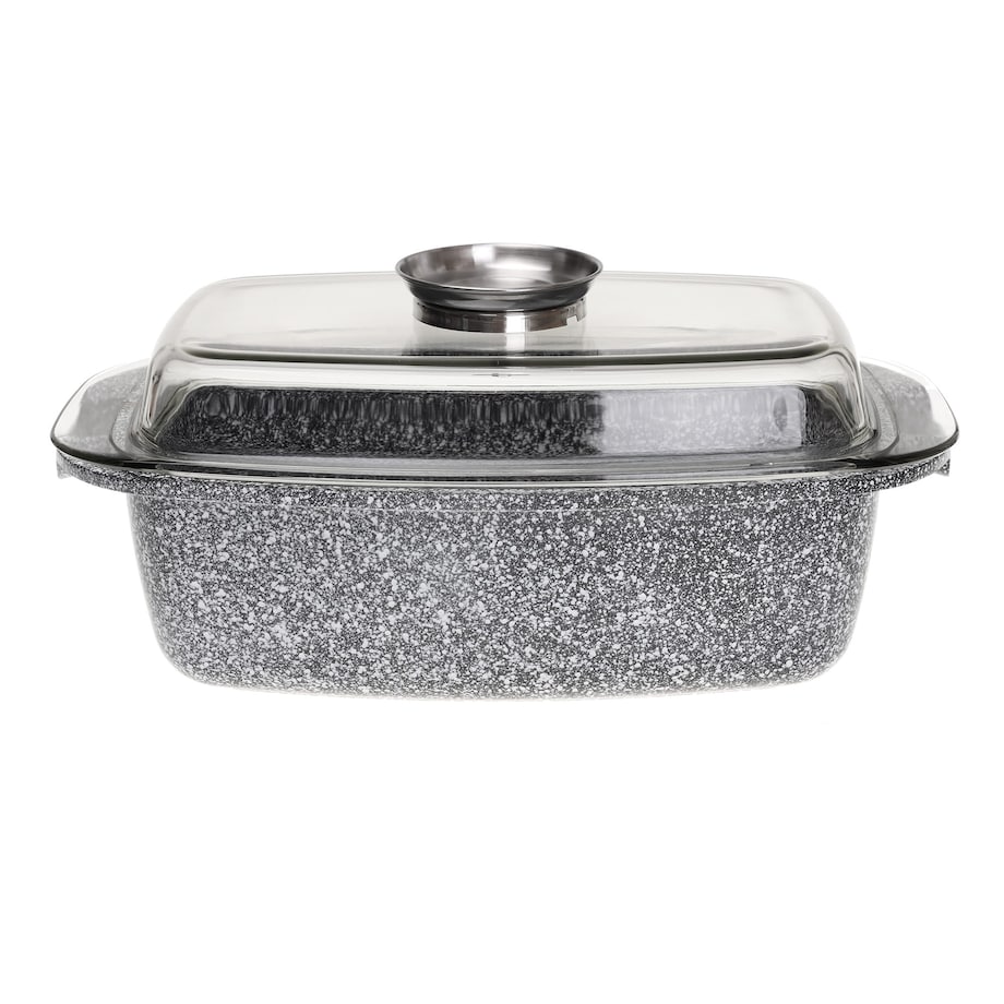 Brytfanna z powłoką marmurową KLAUSBERG 4.5L 32cm 2 elementy