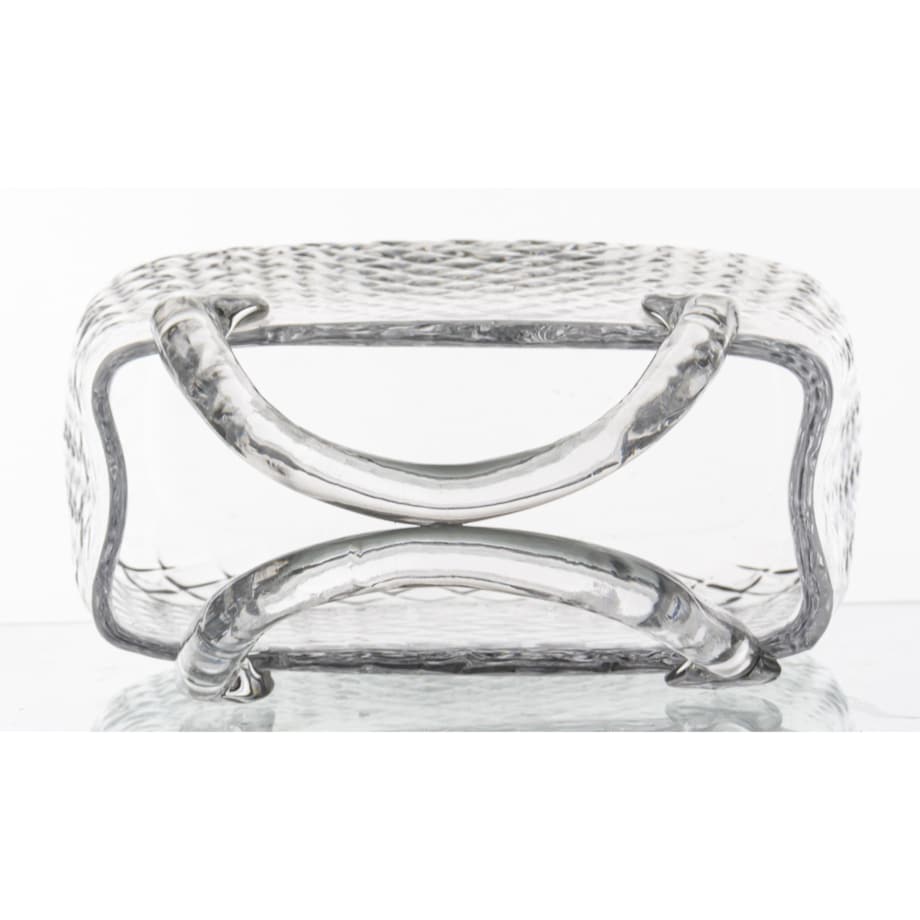 Wazon szklany 28,5x21x10 cm TORBA transparentna