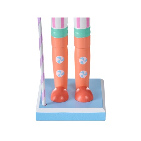 Figurka dekoracyjna HARKAN Dziadek do orzechów 50 cm Niebieski