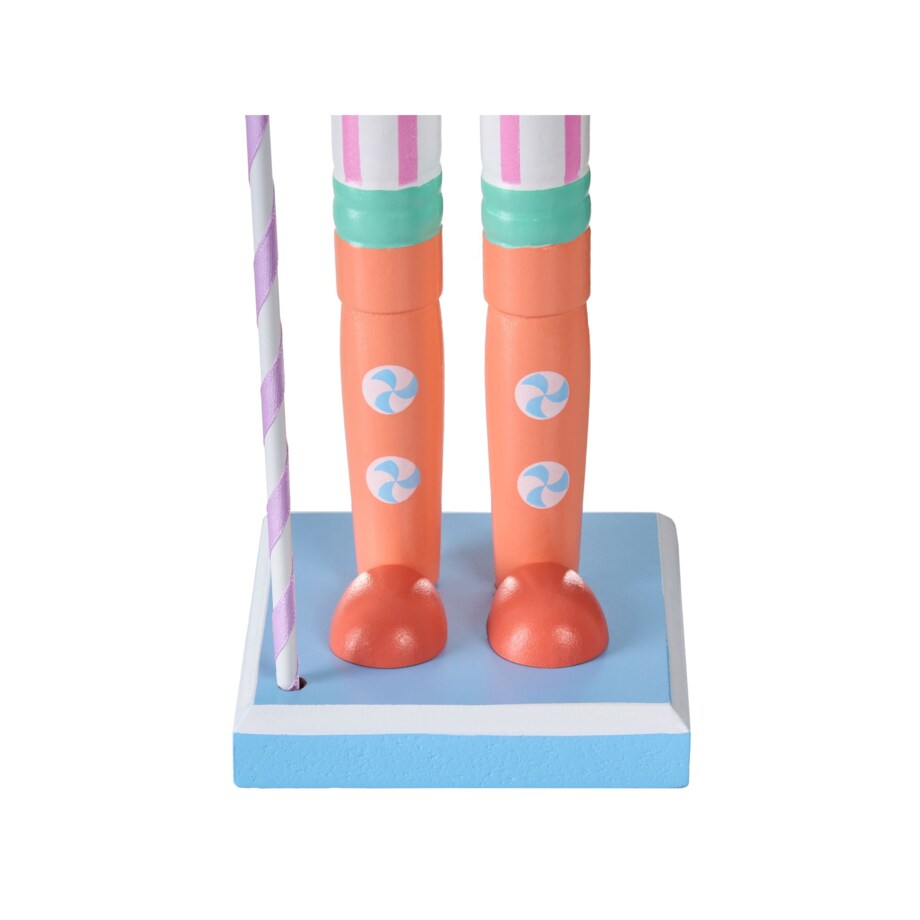 Figurka dekoracyjna HARKAN Dziadek do orzechów 50 cm Niebieski