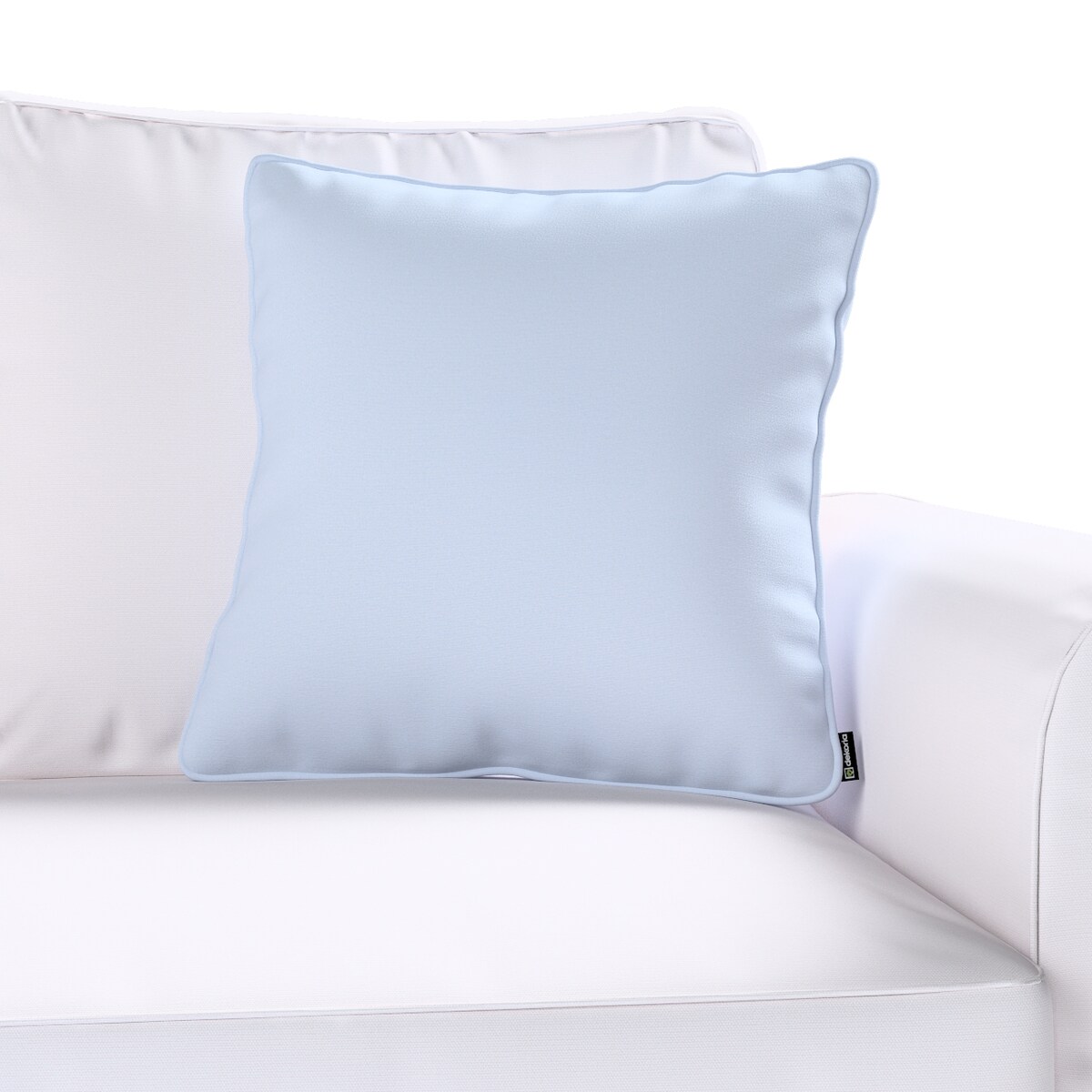 Poszewka Gabi na poduszkę 60x60 pastelowy niebieski