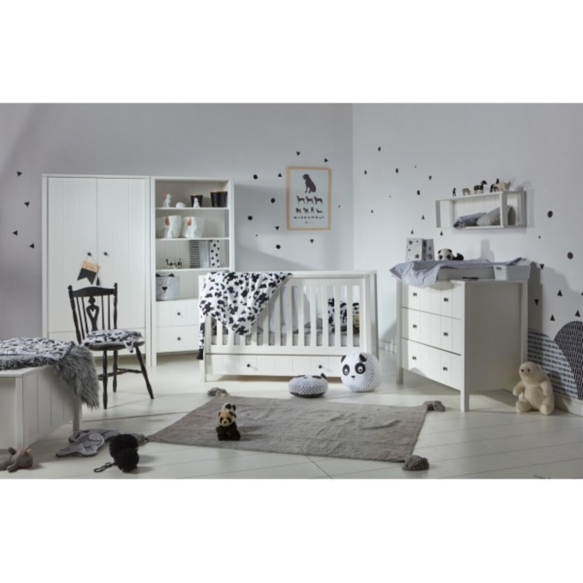 Dywan Bawełniany Degrade Dark Grey 120x160 cm Lorena Canals