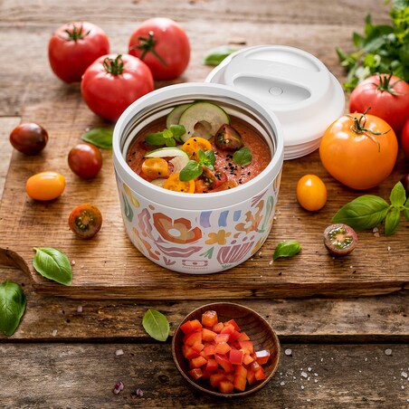 Monbento Element termos obiadowy 0,55L Paper Cut