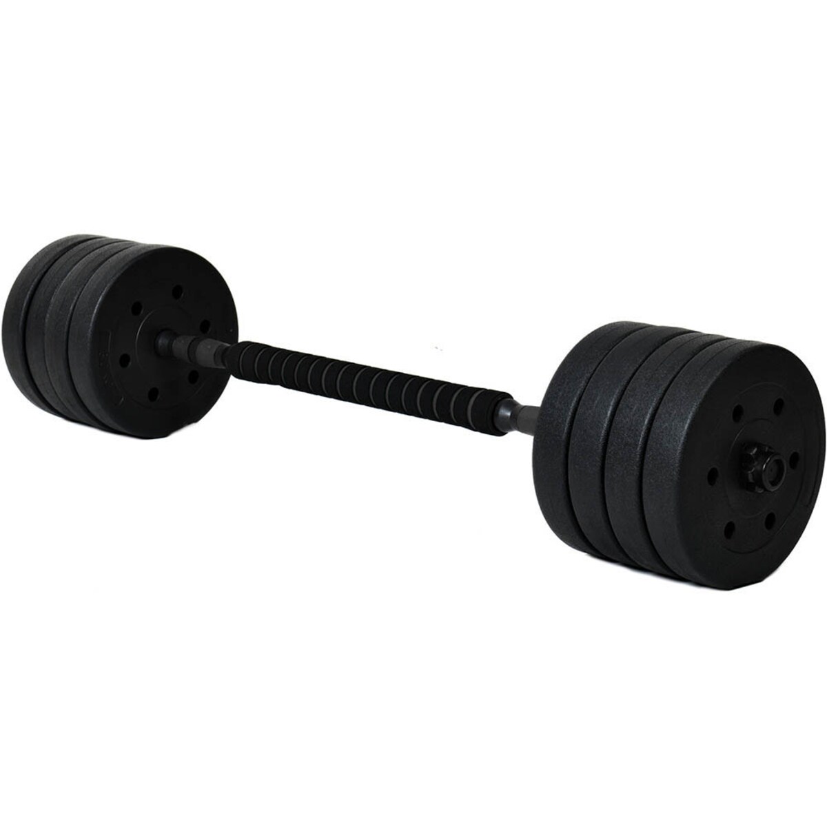 Zestaw hantli 2x20 kg Regulowane hantle 40 kg z funkcją sztangi funfit