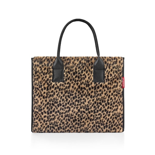 Torba DAILY SHOPPER, leo fake fur