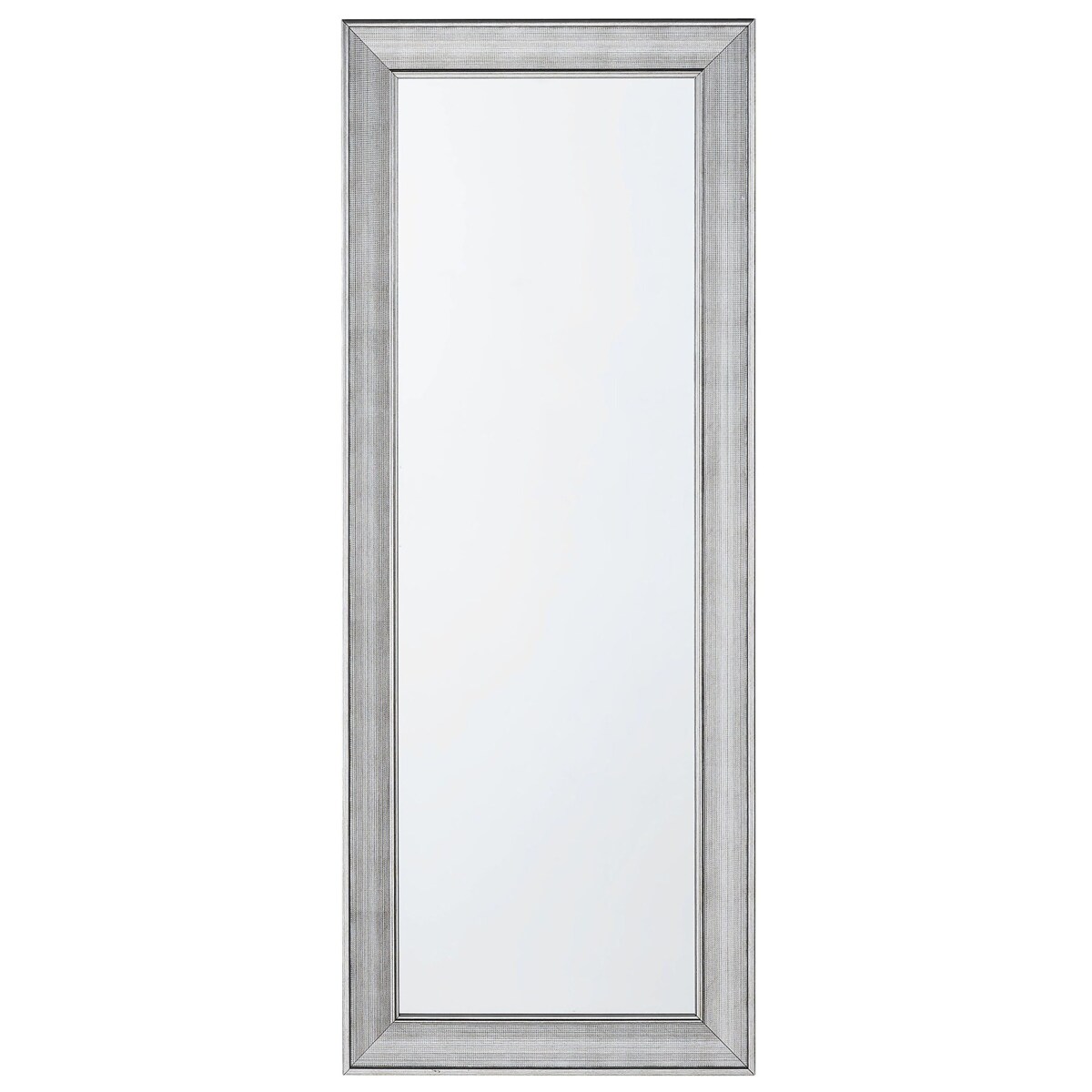 Lustro ścienne 50 x 130 cm srebrne BUBRY