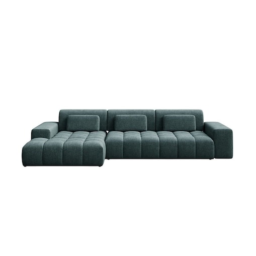 Chevi Sofa narożna - turkusowa