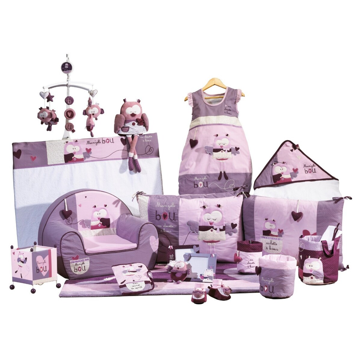 Ochraniacz do łóżeczka MAM'ZELLE BOU Sauthon