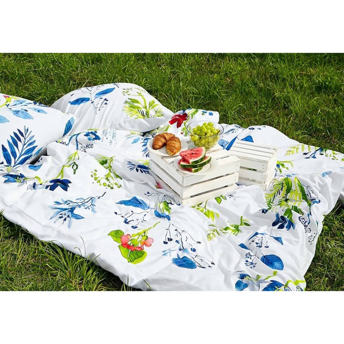 Pościel Kwiatowy sen 160/200 + 2 x 70/80 cm