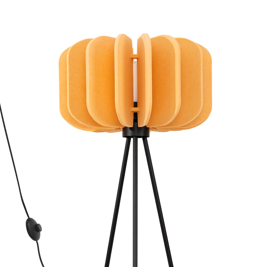 Lampa podłogowa MULA 45 żółta