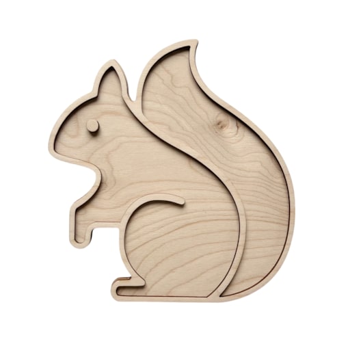 Wysypywanka sensoryczna WIEWIÓRKA drewniana jesienna montessori