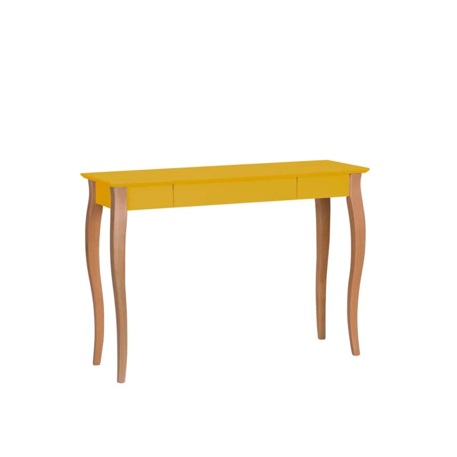 Biurko LILLO 105x40 żółte