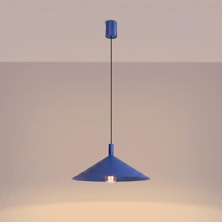 Lampa wisząca NOX 40 ultramaryna