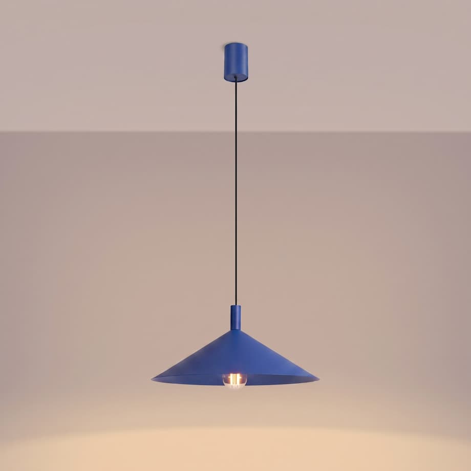Lampa wisząca NOX 40 ultramaryna