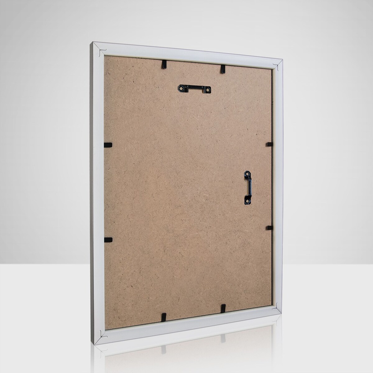 Ramka srebro, 50x70 cm, ramka na zdjęcie, Knor - srebrne ramki do zdjęć i plakatów glamour