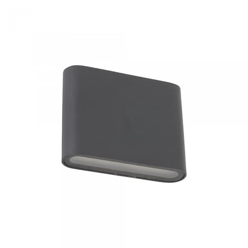 Kinkiet zewnętrzny LED 3W TK Lighting ARWENA S grafit IP54 3000K 360 lm lampa ścienna natynkowa elewacyjna 18082